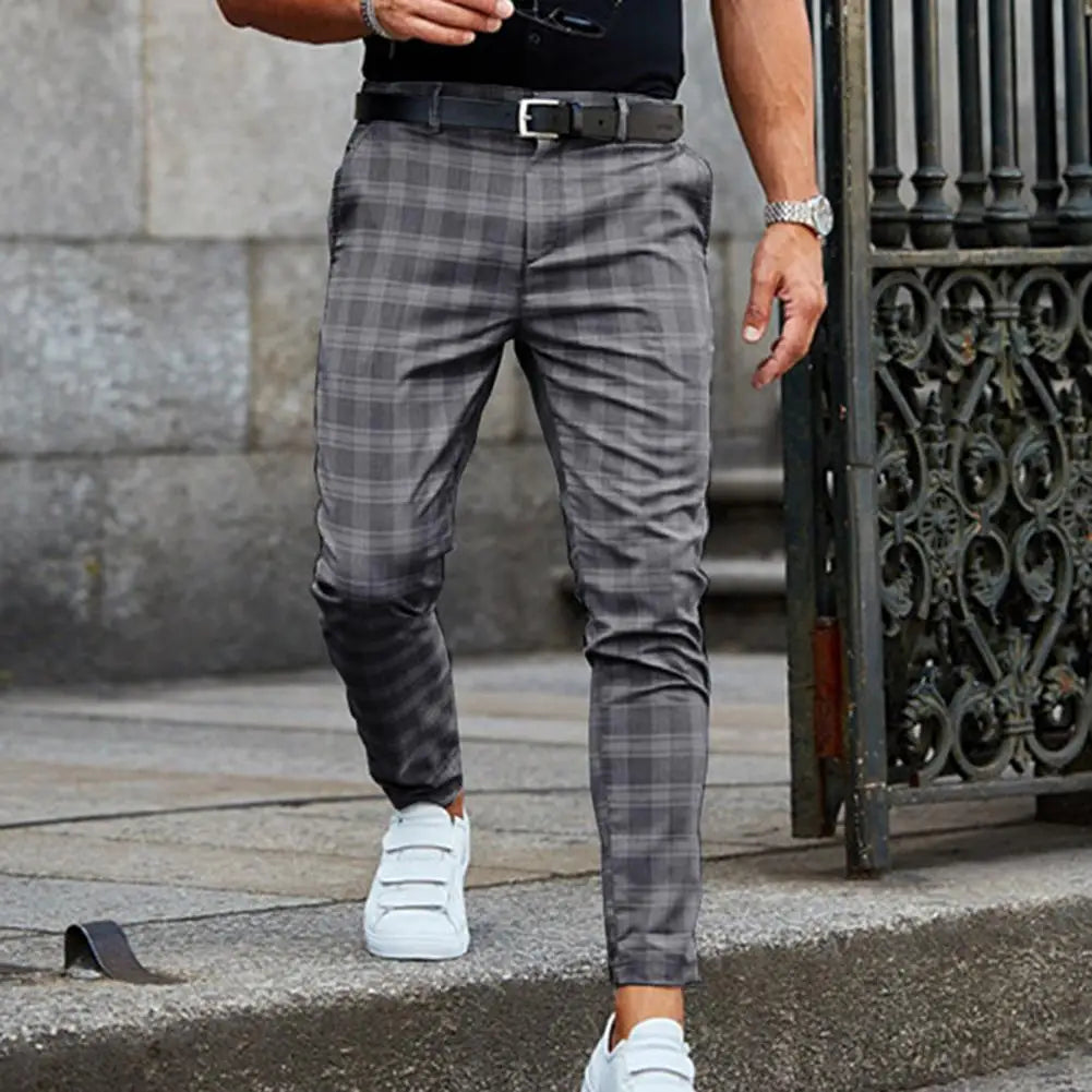Beeckhoven™ | Casual Geruite Herenbroek