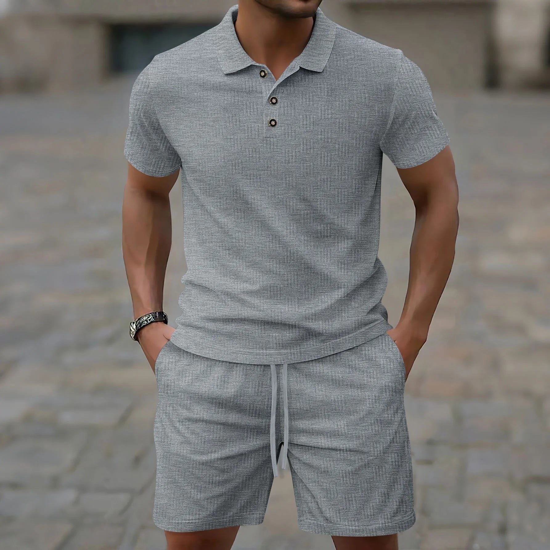 Beeckhoven ™ | Zomer Poloset Met Knopen