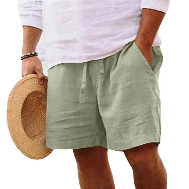 Beeckhoven™ | Casual Katoen-Linnen Zomer Short