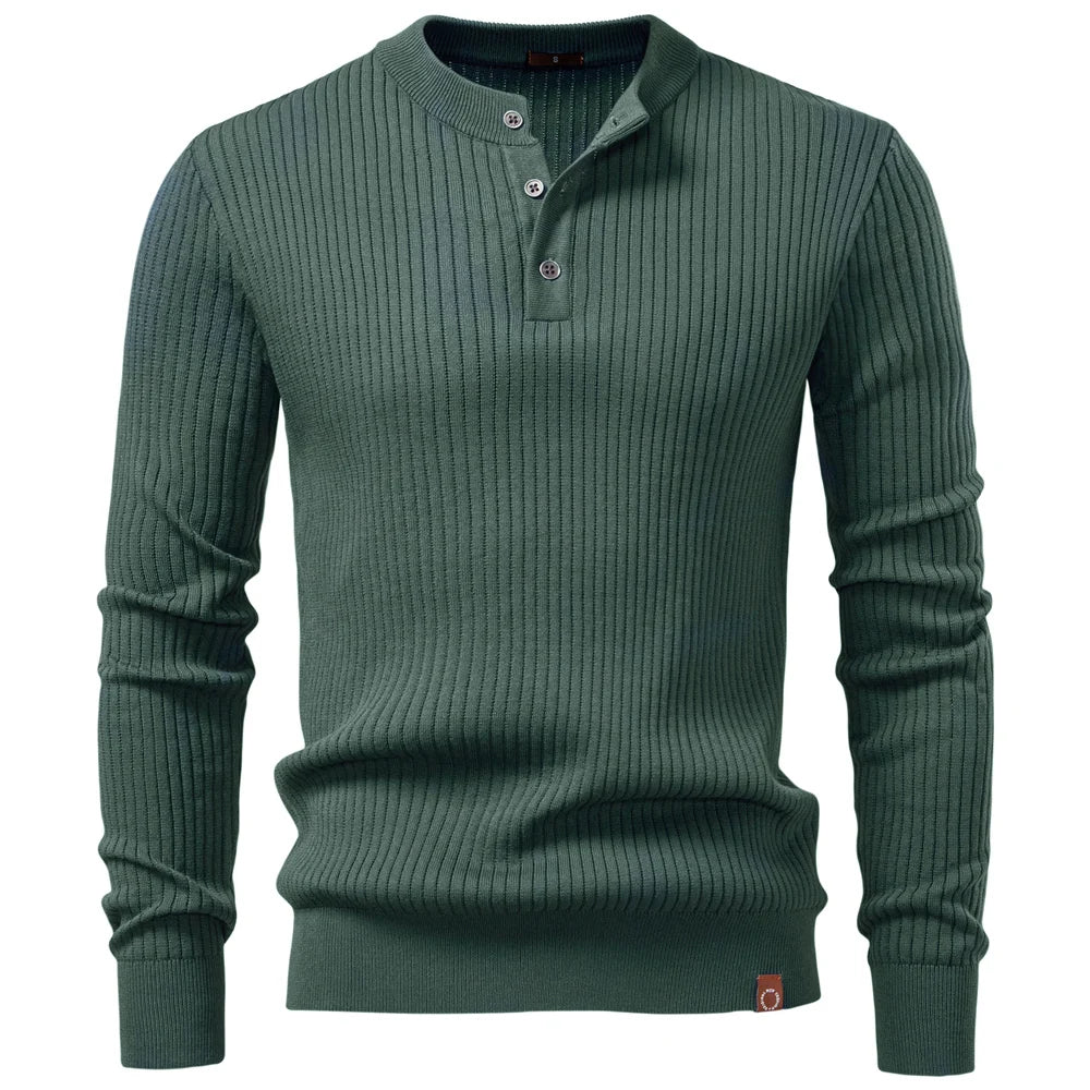 Beeckhoven™ | Casual Winter Poloshirt Met Knopen