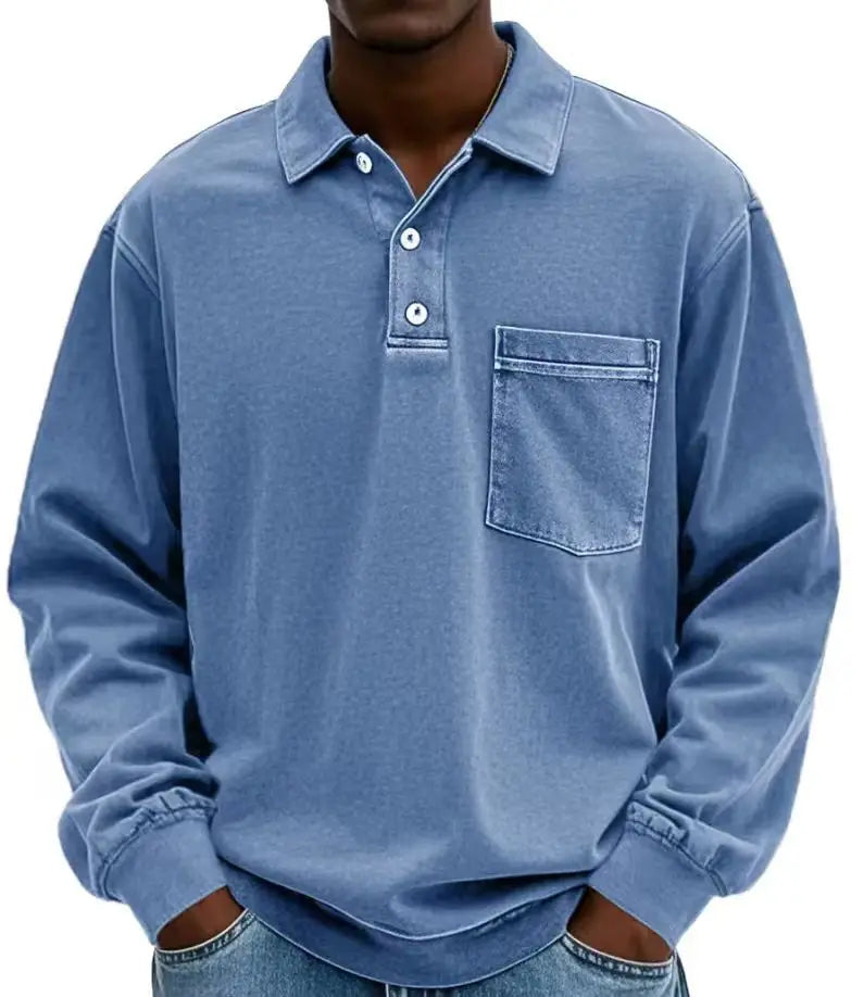 Beeckhoven™ | Casual Poloshirt Met Lange Mouwen