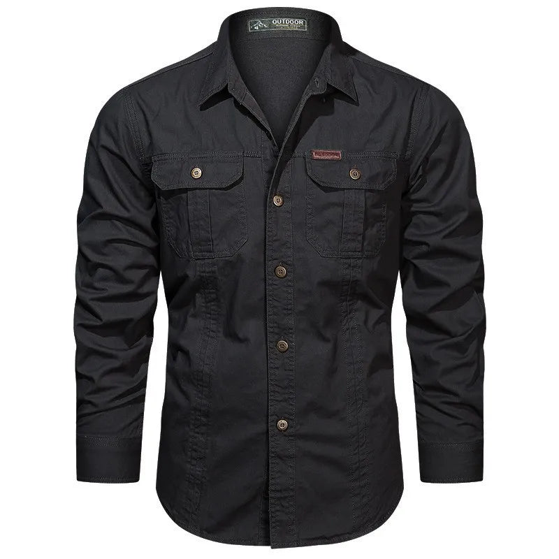 Beeckhoven™ | Katoenen Shirt Met Lange Mouwen