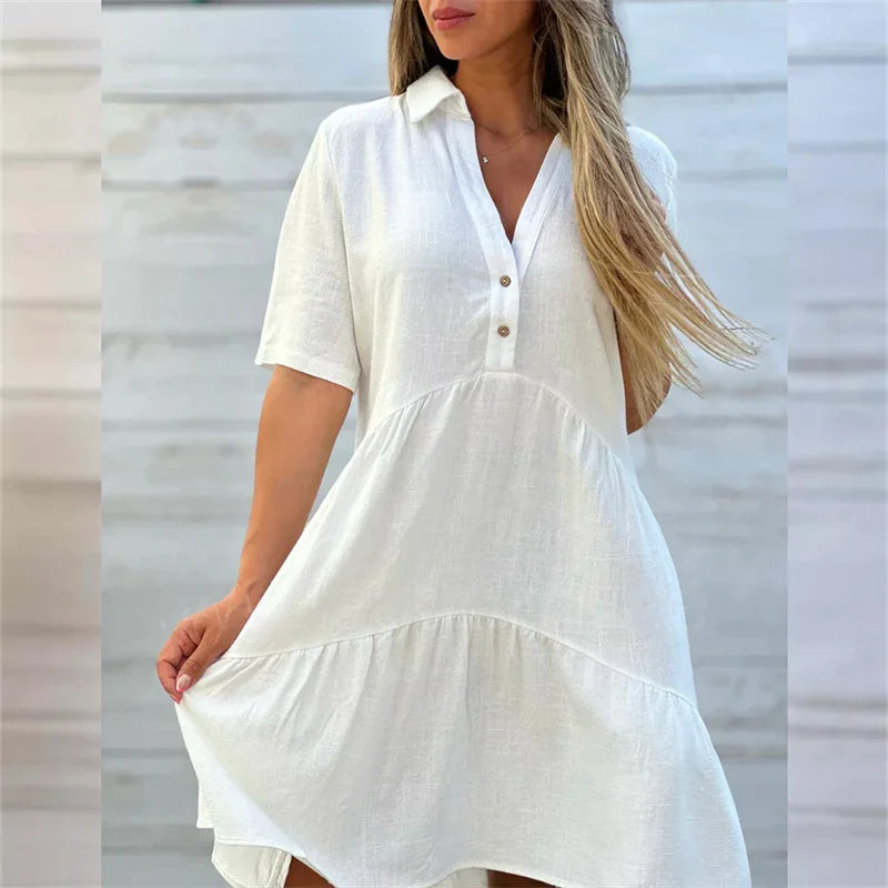 Beeckhoven ™ | Elegante Damesjurk Met V-Hals