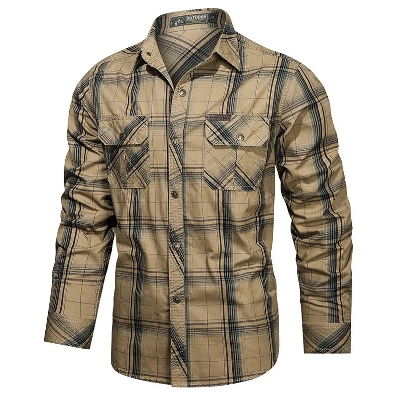 Beeckhoven™ | Geruit Heren Overshirt
