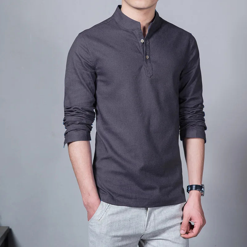 Beeckhoven™ | Casual Polo Met Lange Mouwen