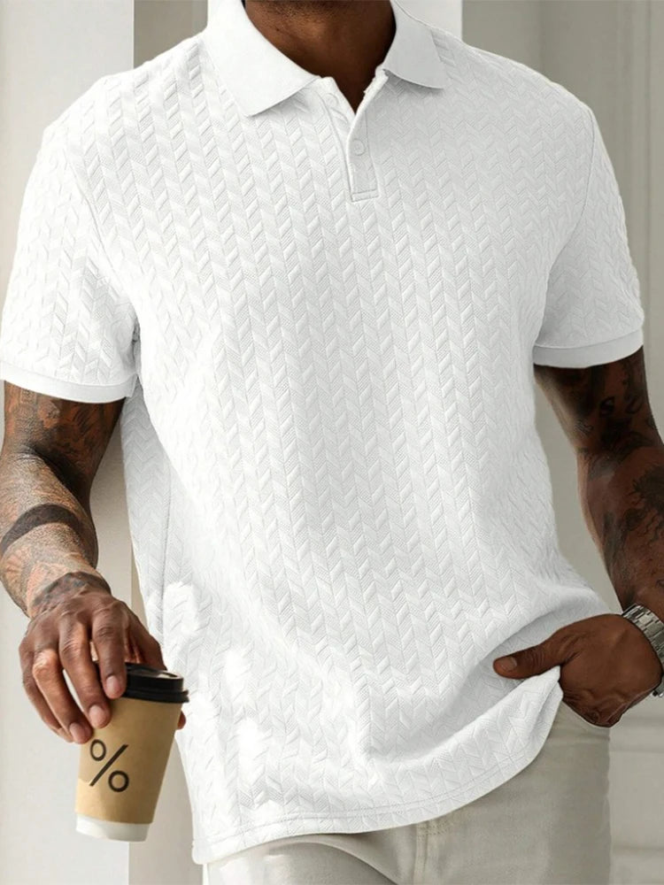 Beeckhoven™ | Casual Getextureerde Polo