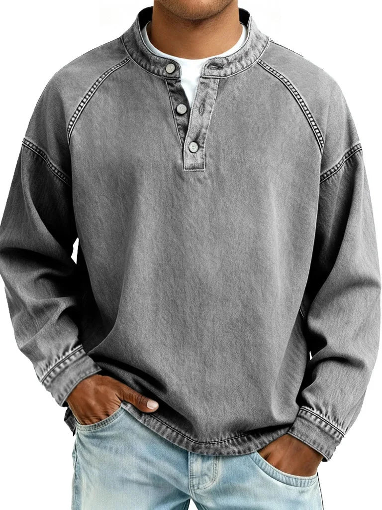 Beeckhoven™ | Vintage Heren Shirt Met Knopen
