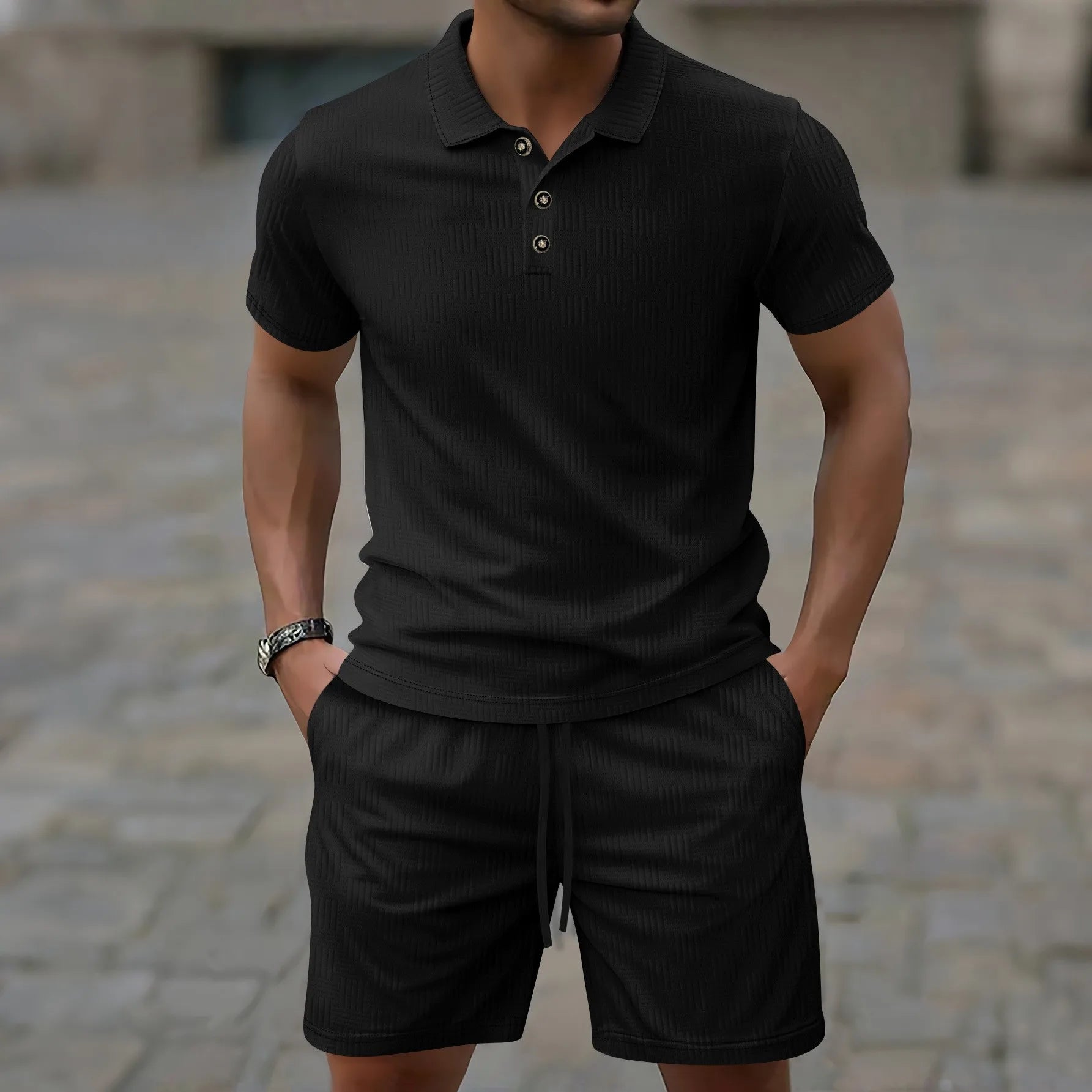 Beeckhoven ™ | Zomer Poloset Met Knopen