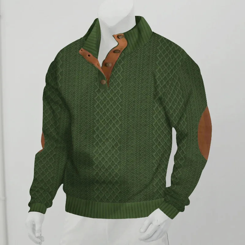 Beeckhoven™ | Casual Herentrui met Klassieke Details