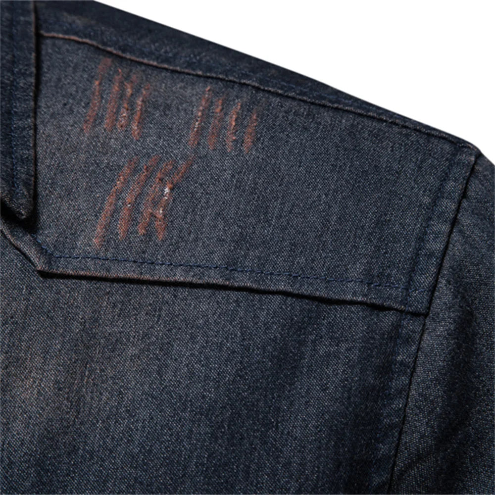 Anthony™ | Stoere Spijkerblouse