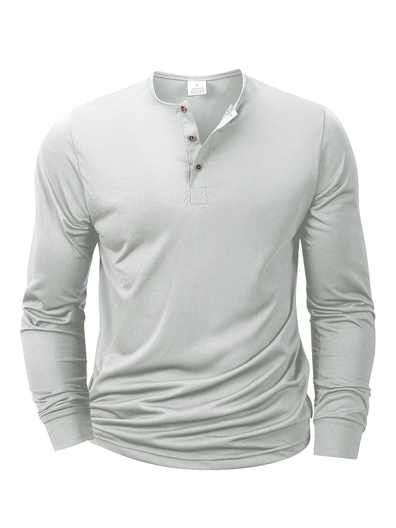Beeckhoven™ | Heren T-shirt Met Henley Hals