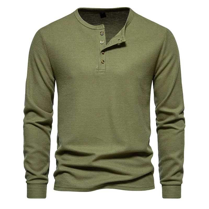 Beeckhoven™ | Stoer Henley T-shirt