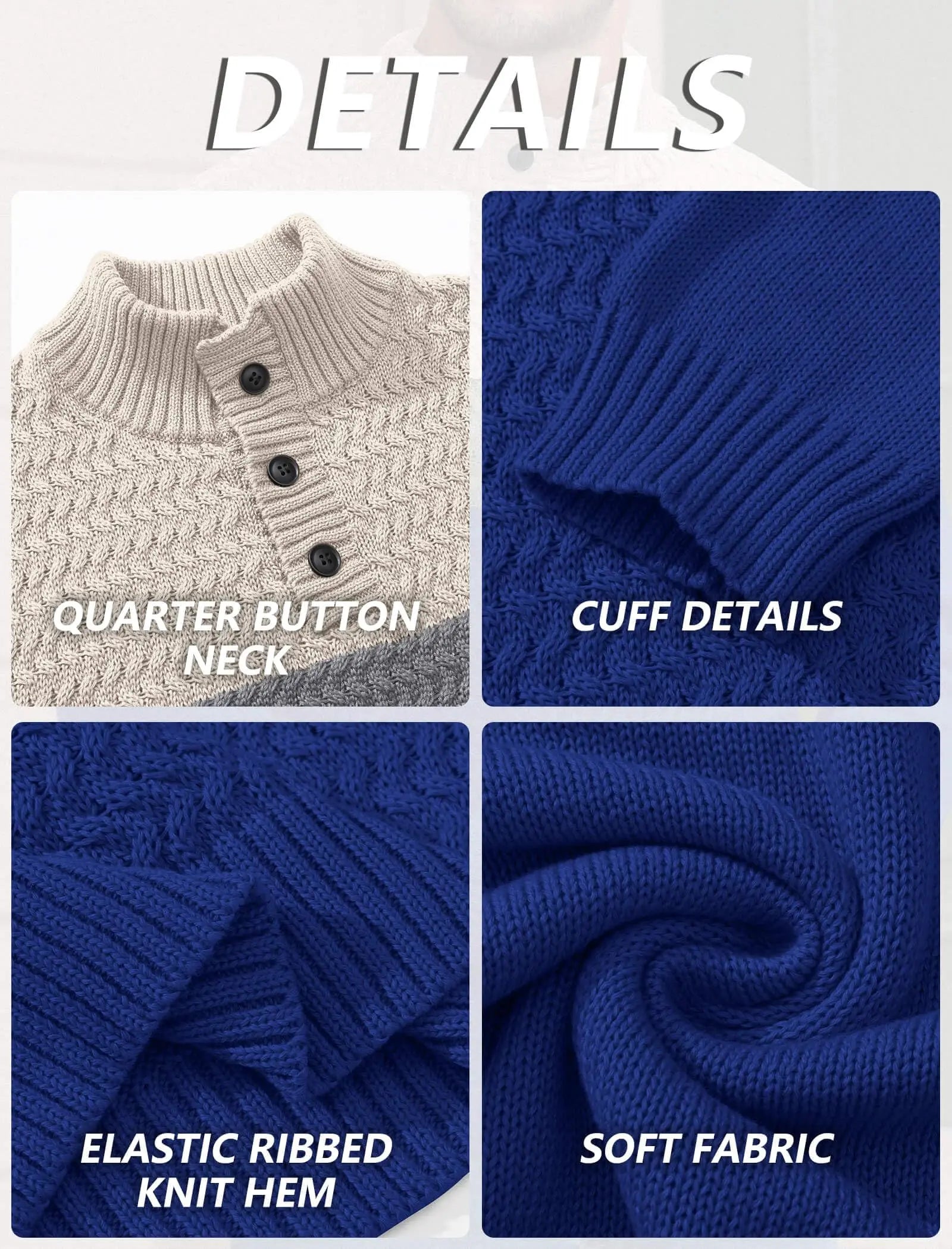 Beeckhoven™ | Gebreide Trui Met Knopen