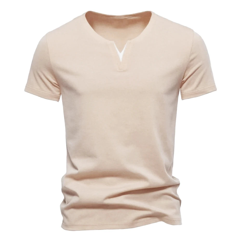 Beeckhoven™ | Heren Zomer T-shirt Met V-Hals