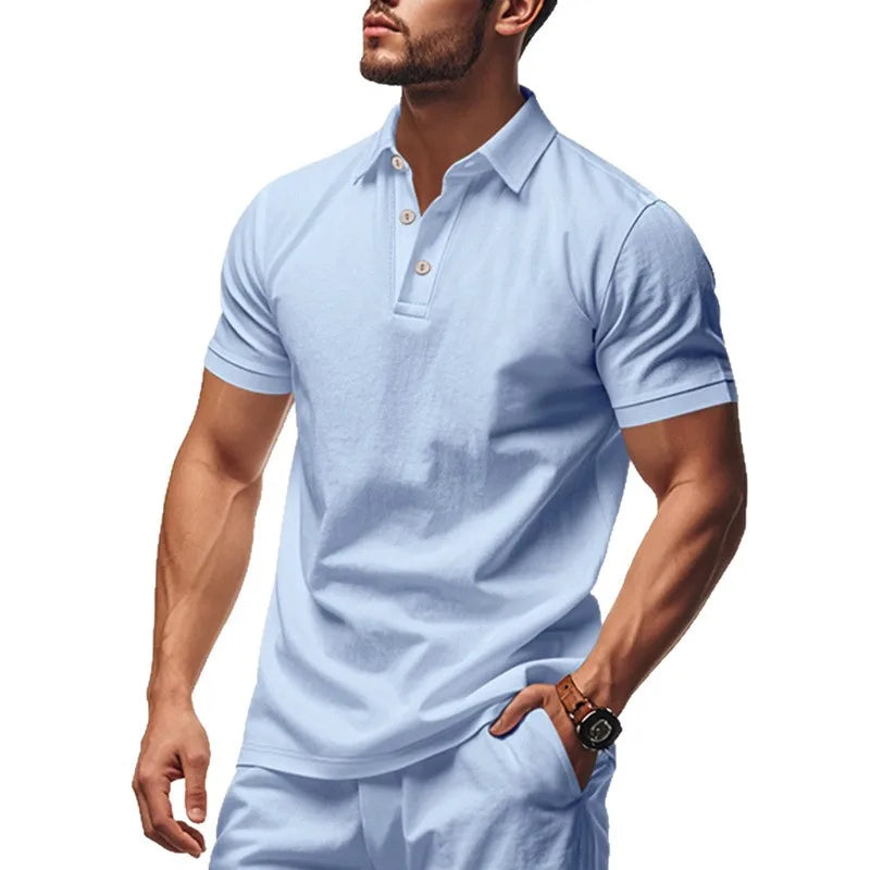 Beeckhoven™ | Casual Linnen Poloshirt