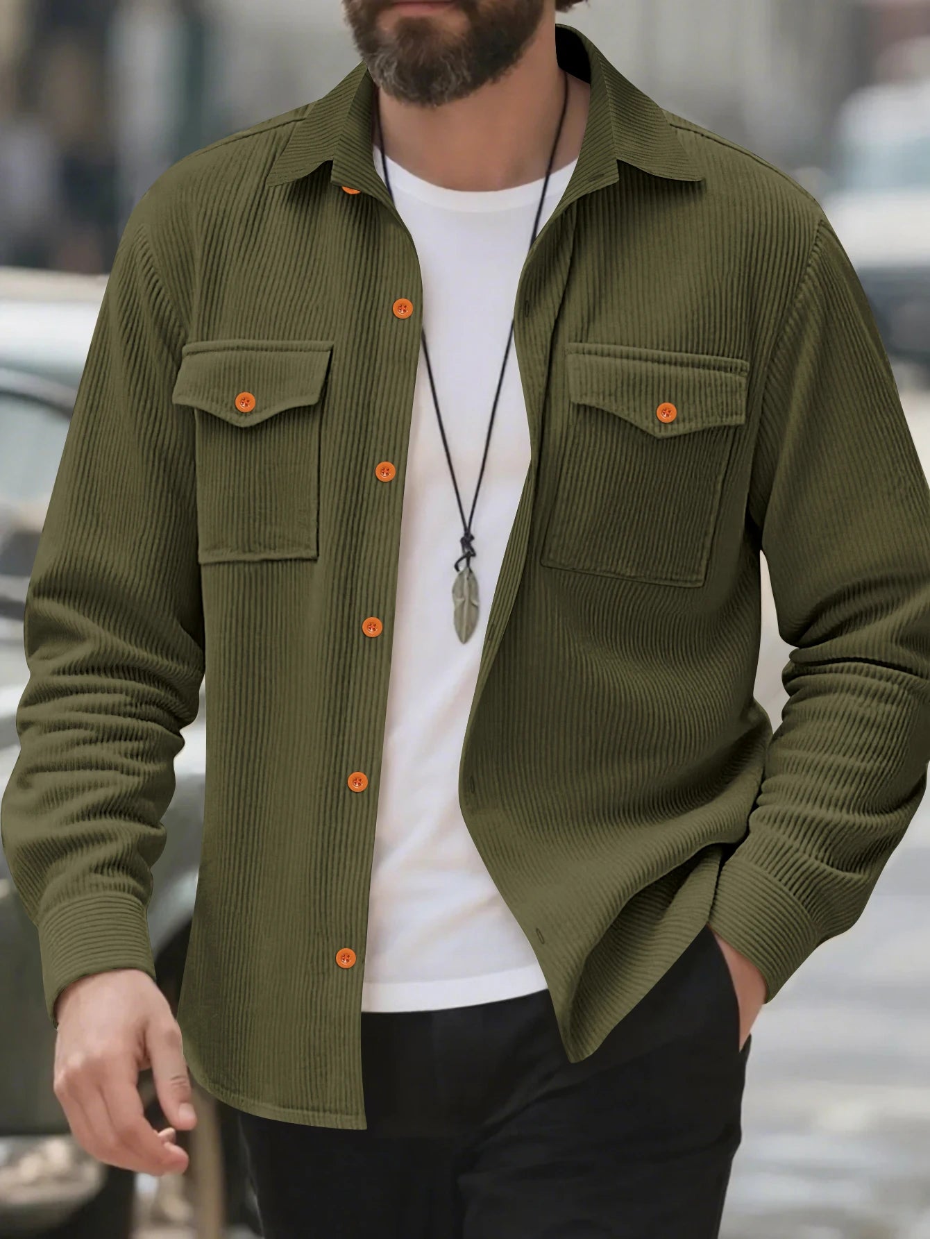 Beeckhoven™ | Stijlvol Corduroy Shirt