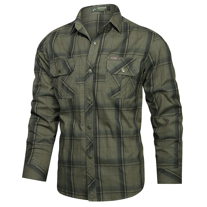 Beeckhoven™ | Geruit Heren Overshirt