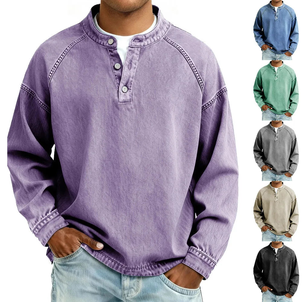 Beeckhoven™ | Vintage Heren Shirt Met Knopen