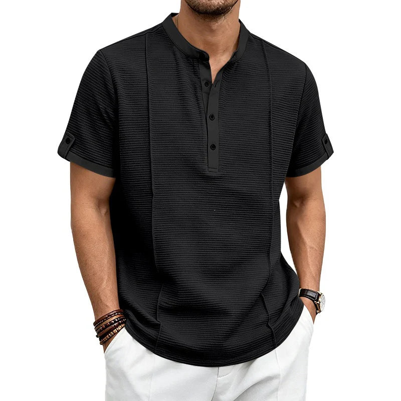 Beeckhoven™ | Comfortabel & Tijdloos Henley Shirt
