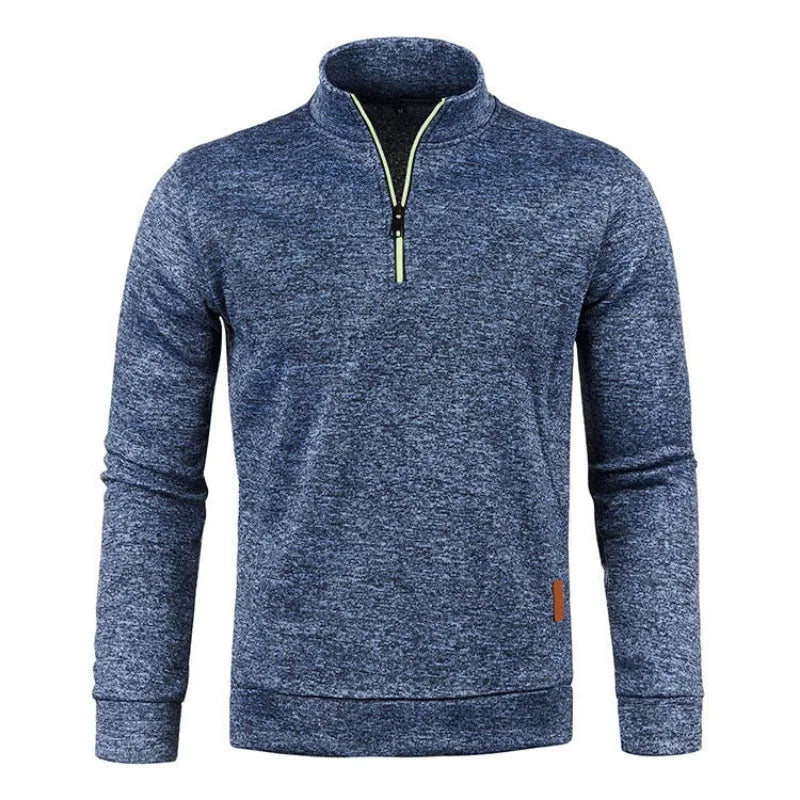 Beeckhoven™ | Sportief Heren Sweatshirt met Halve Rits