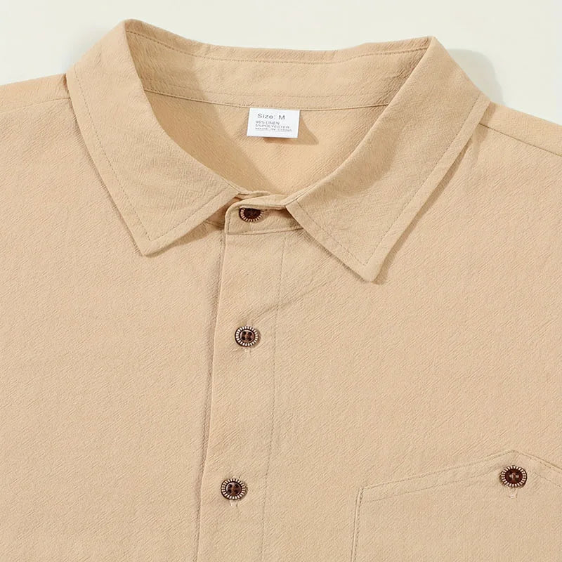 Beeckhoven™ | Casual Zomershirt Met Knopen