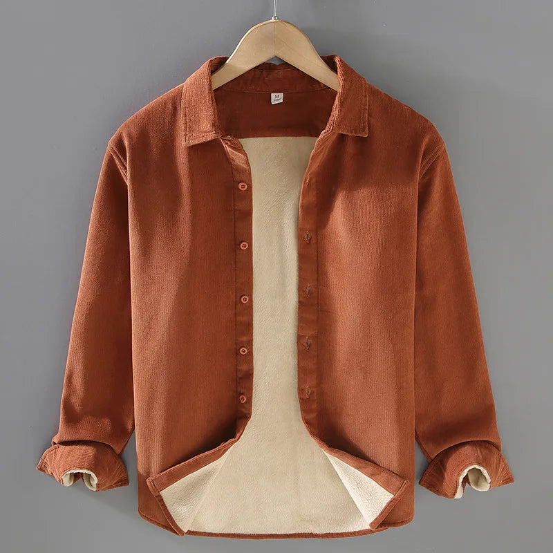 Beeckhoven™ | Fleece Gevoerd Corduroy Overhemd