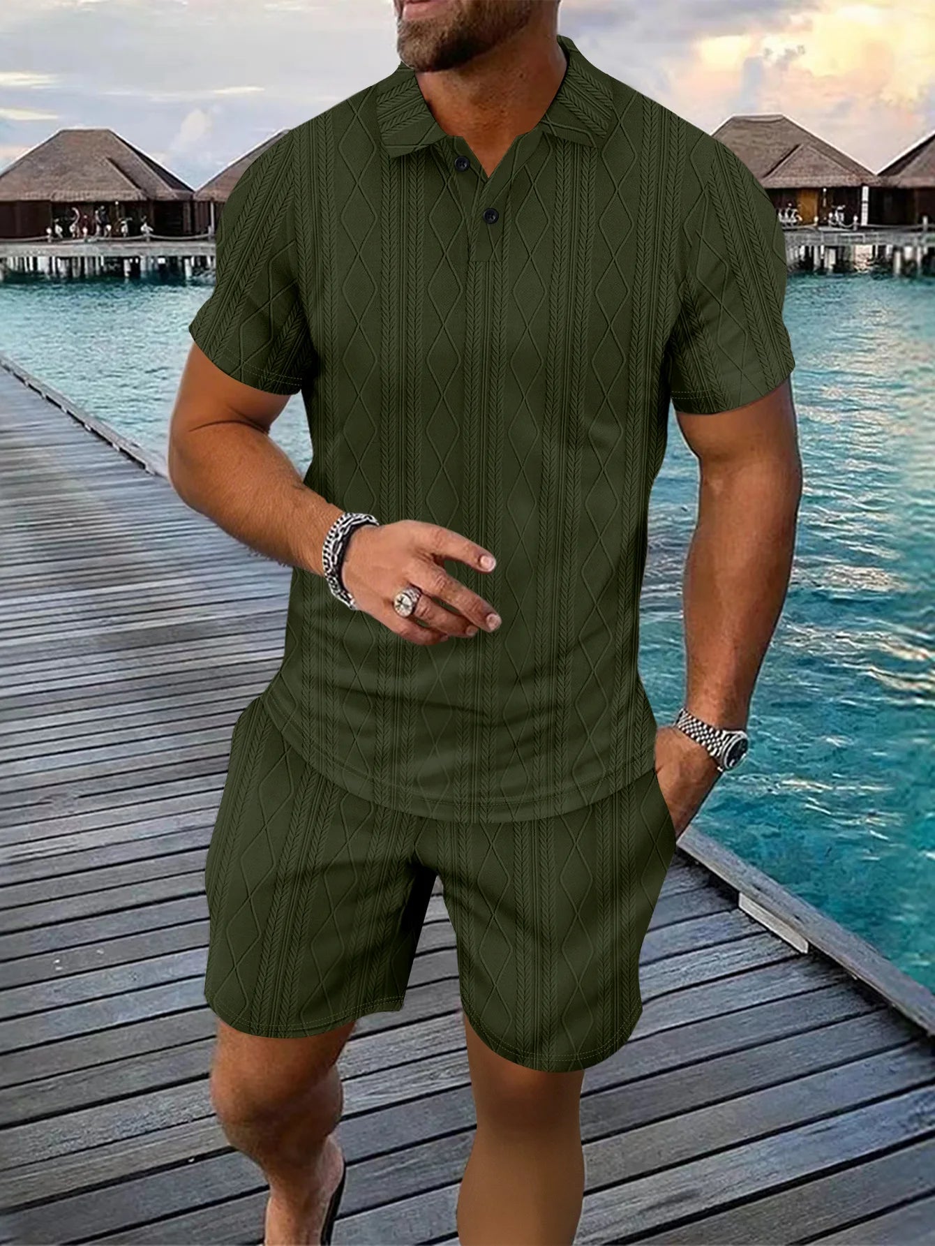 Beeckhoven™ | Jacquard Heren Set