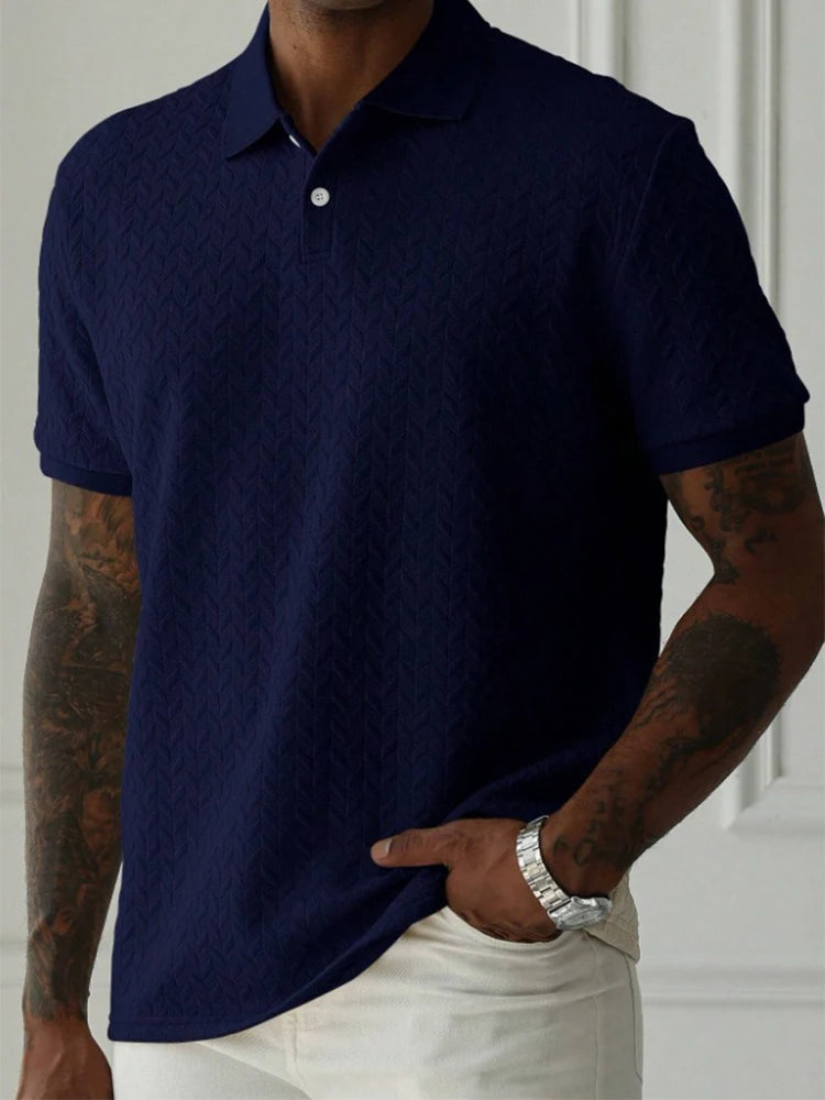 Beeckhoven™ | Casual Getextureerde Polo
