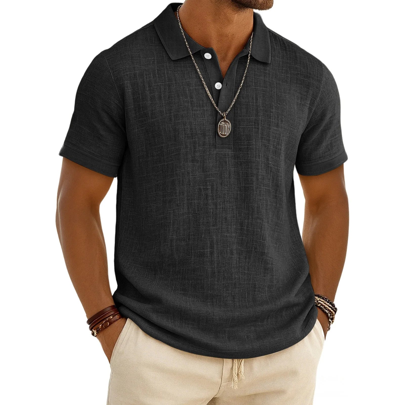 Beeckhoven™ | Casual Mannen Zomer Poloshirt