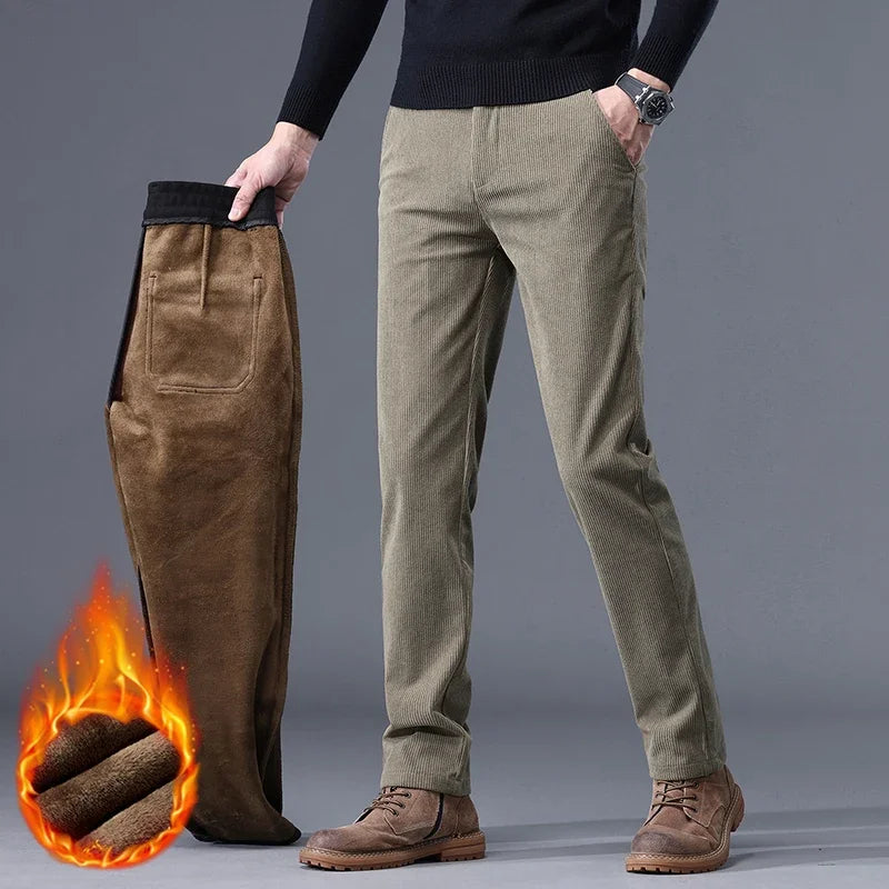 Beeckhoven™ | Gevoerde Corduroy Broek