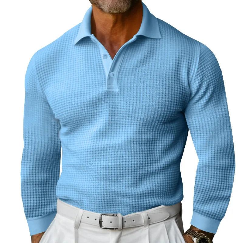 Beeckhoven™ | Ademend Poloshirt Met Lange Mouwen