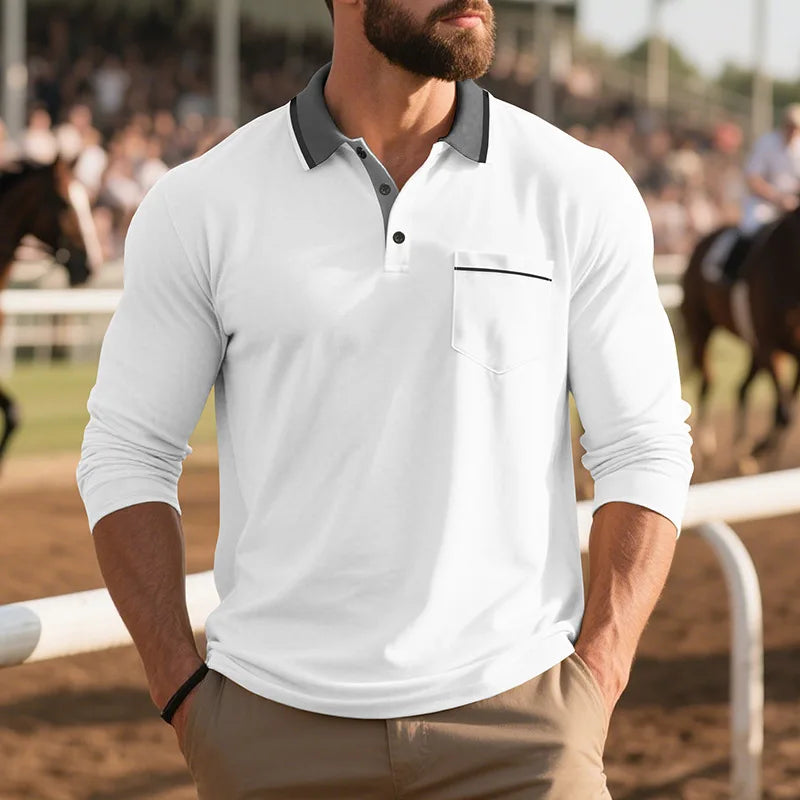 Beeckhoven™ | Stijlvol Poloshirt Met Lange Mouwen