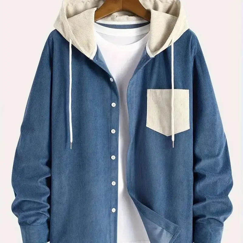 Beeckhoven™ | Comfortabel Corduroy Vest met Capuchon