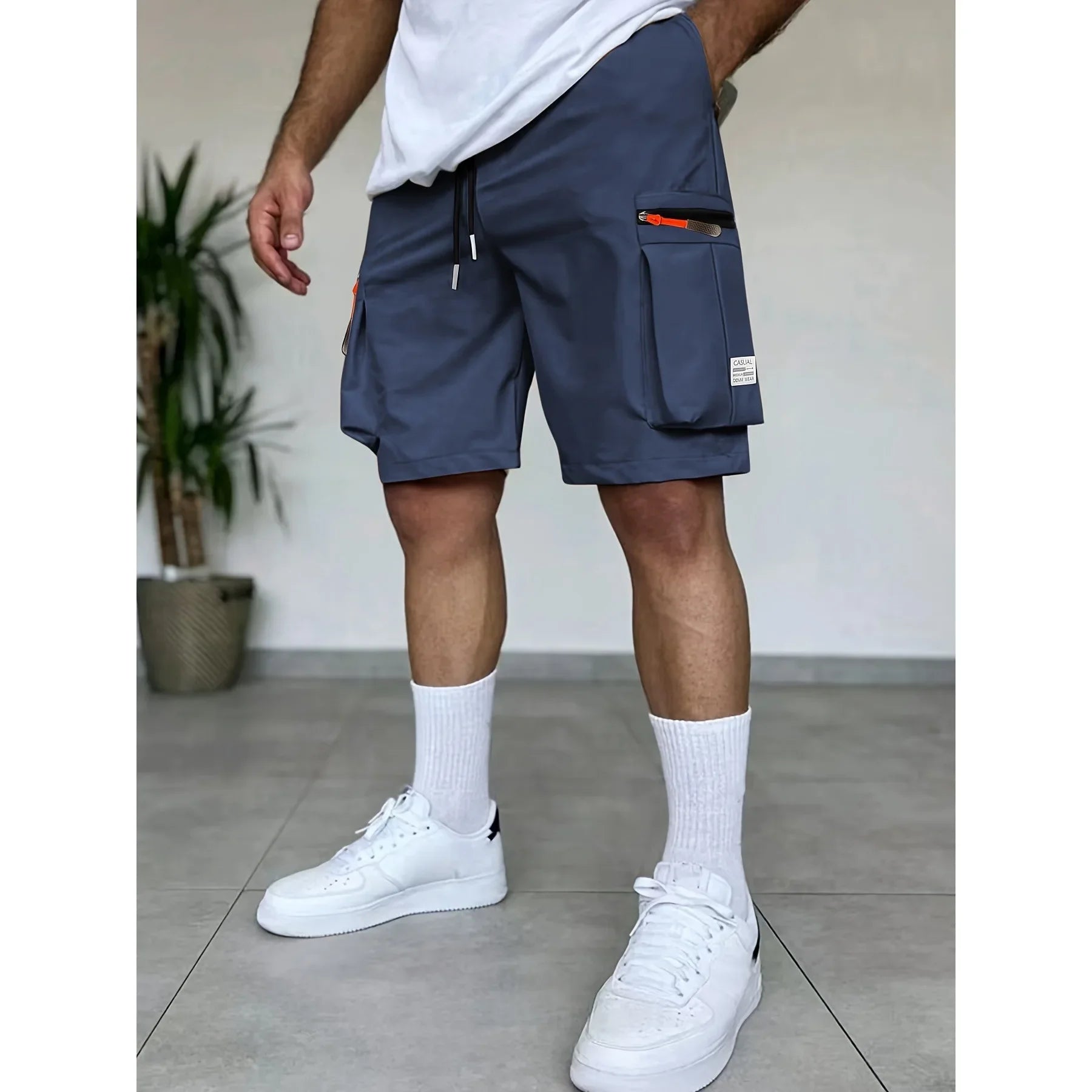 Beeckhoven™ | Cargo Stretch Jogger Short voor Heren