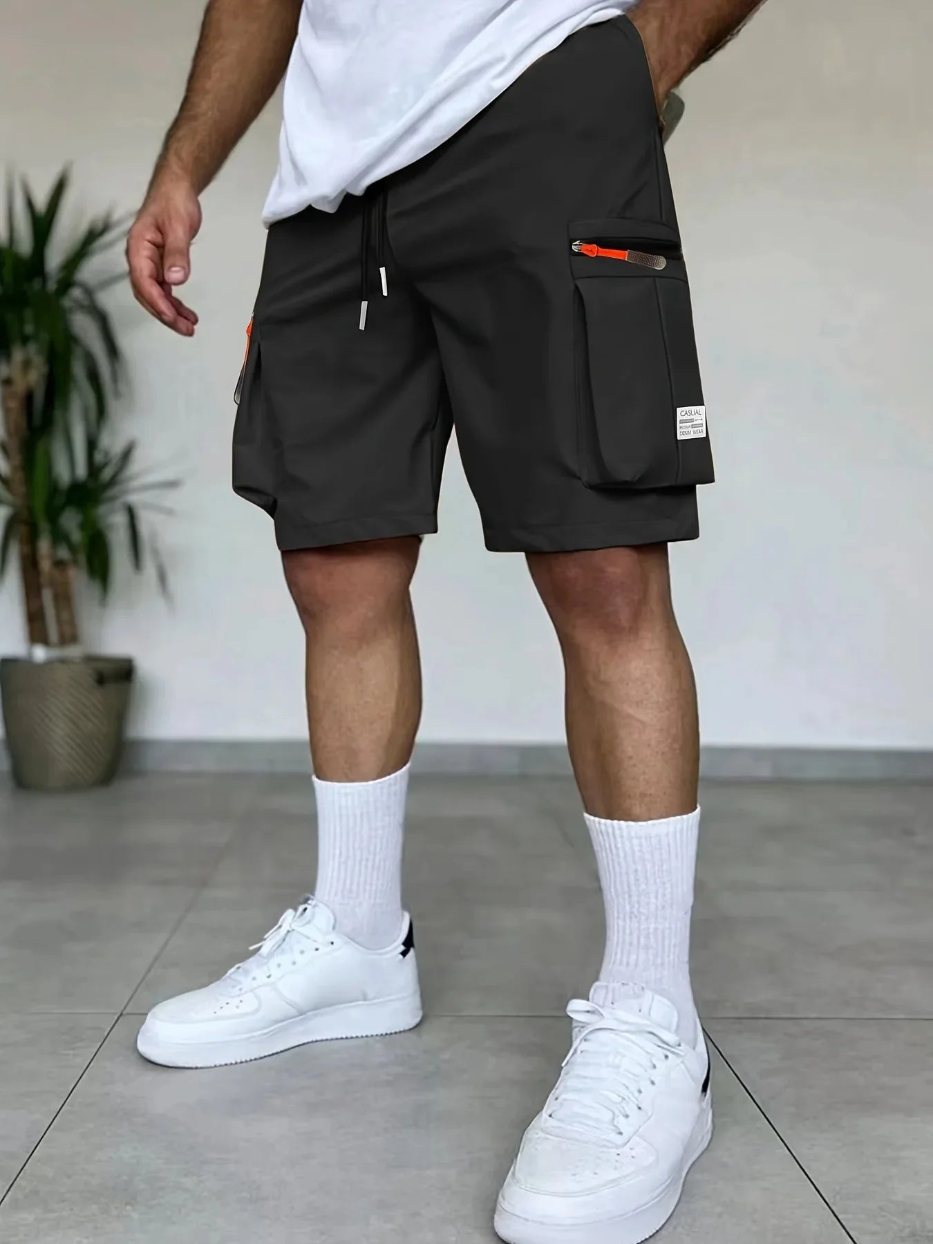Beeckhoven™ | Cargo Stretch Jogger Short voor Heren