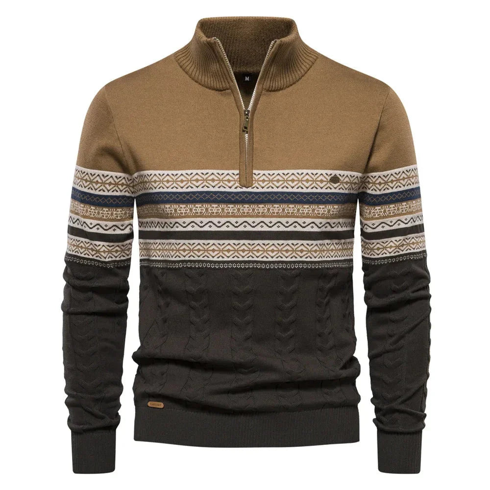 Dirk™ | Luxe Trui Met Rits