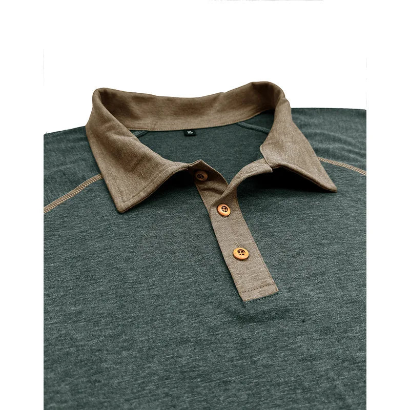 Beeckhoven™ | Vintage Poloshirt Met Lange Mouwen