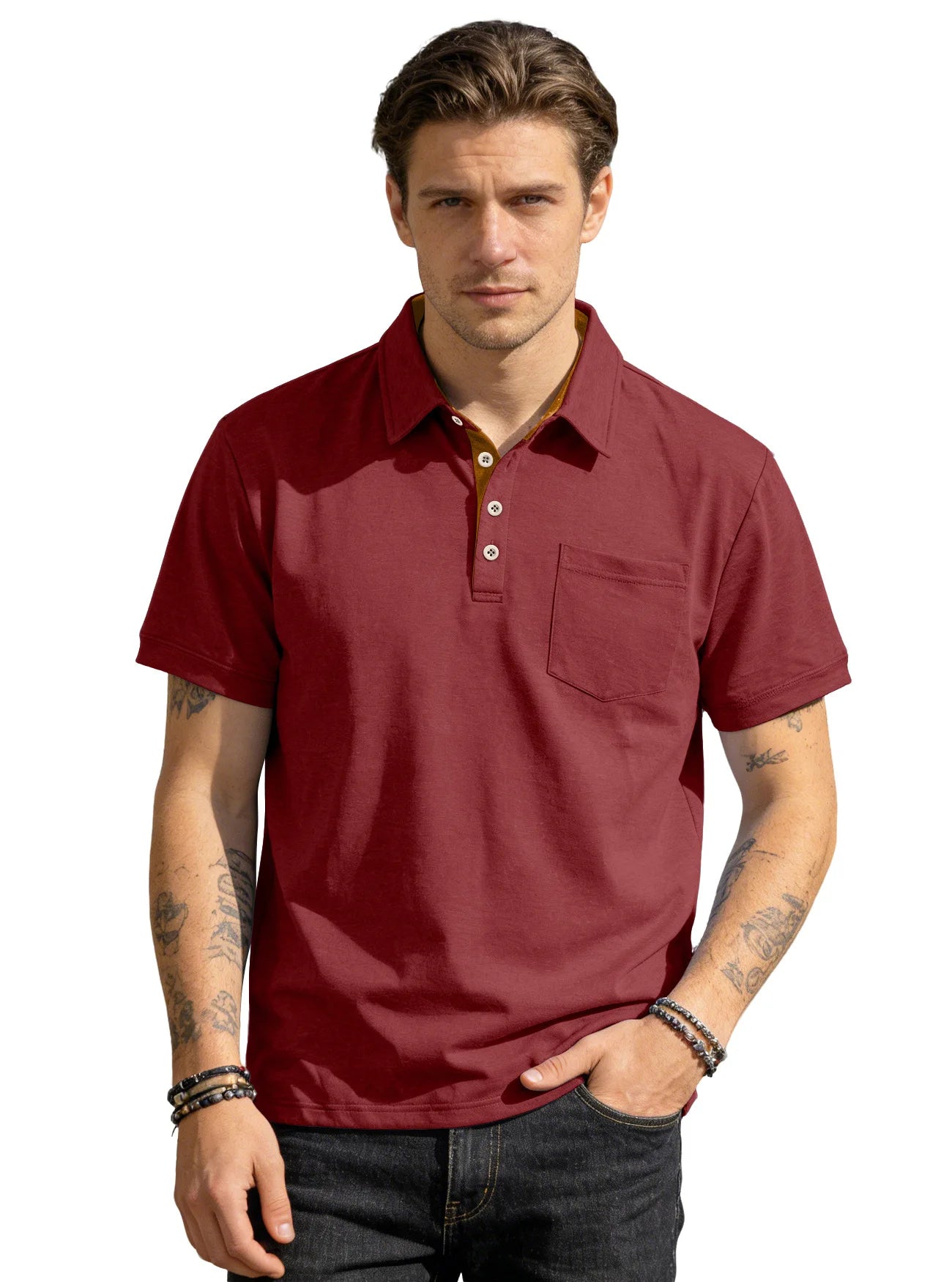 Beeckhoven™ | Casual Mannen Poloshirt