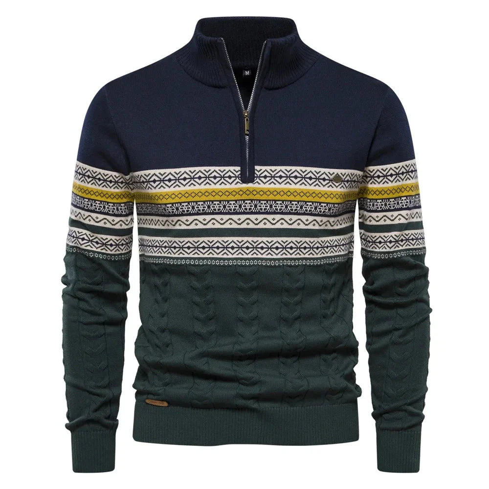Dirk™ | Luxe Trui Met Rits