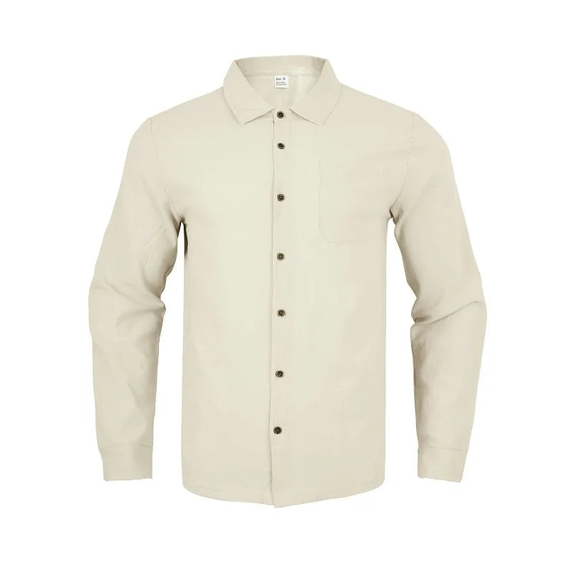 Beeckhoven™ | Casual Heren Overhemd van Ademend Materiaal