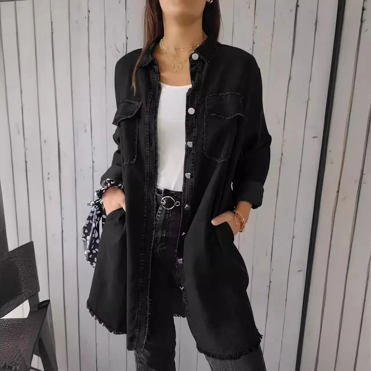 Beeckhoven™ | Elegante Denim Jas