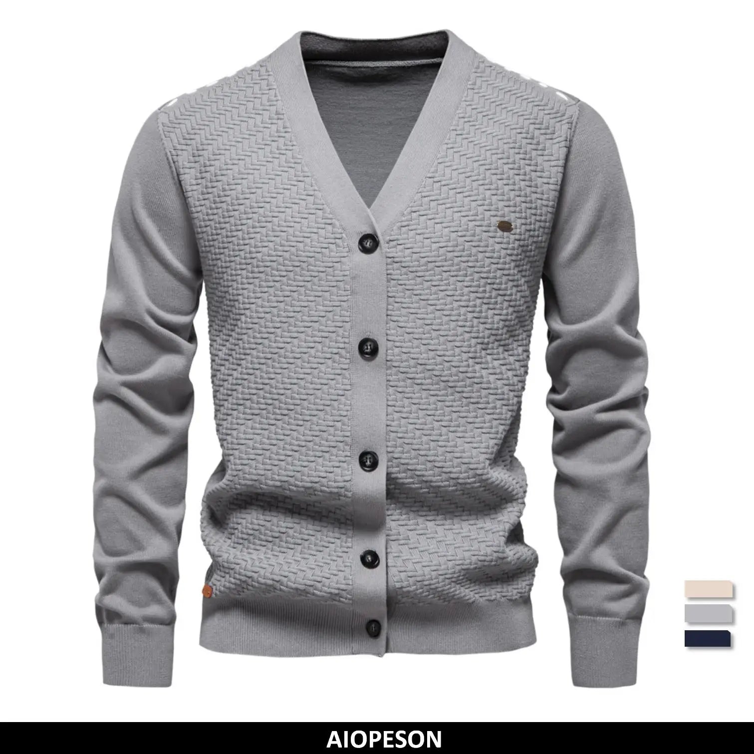 Beeckhoven™ | Gebreid Vest Met Knopen