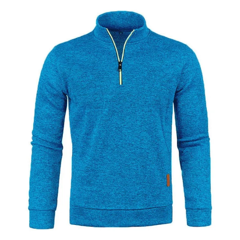 Beeckhoven™ | Sportief Heren Sweatshirt met Halve Rits