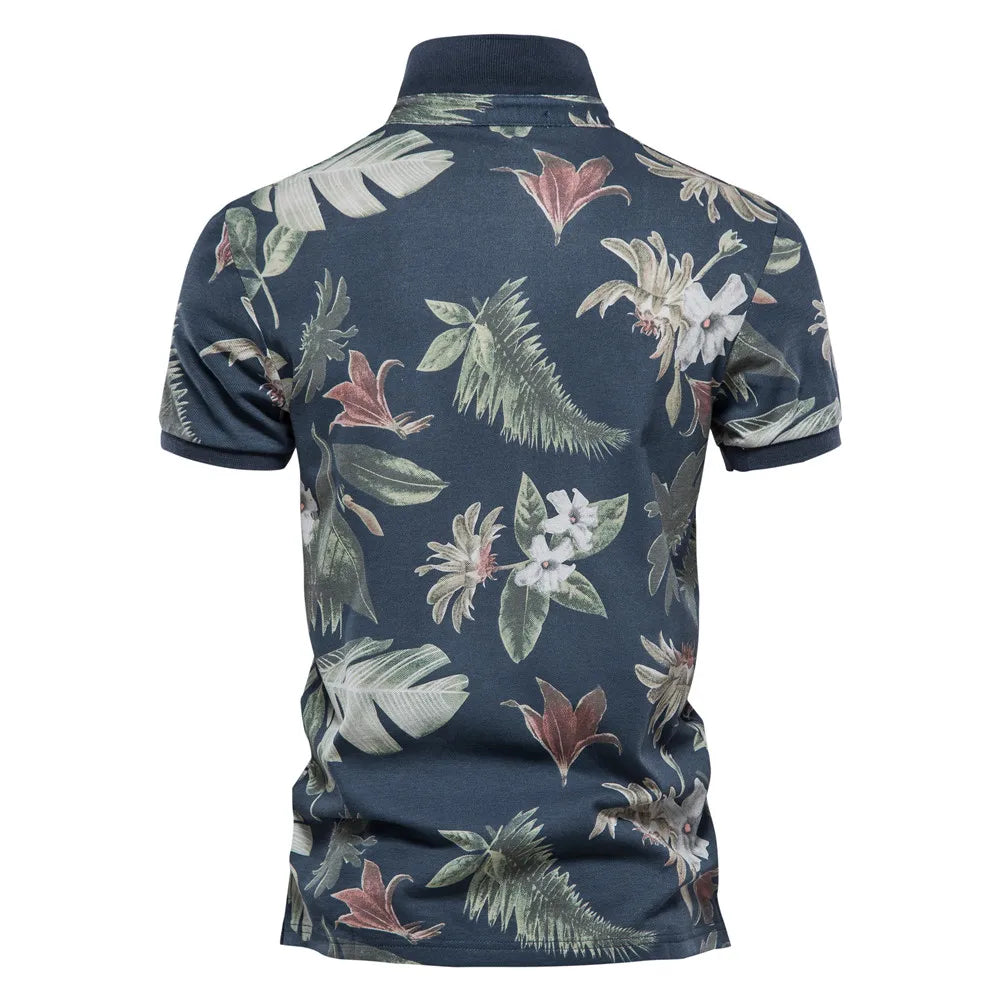 Beeckhoven™ | Zomer Polo Met Bloemenprint