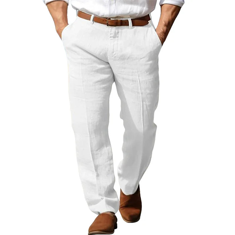 Beeckhoven™ | Klassevolle Linnen Heren Broek