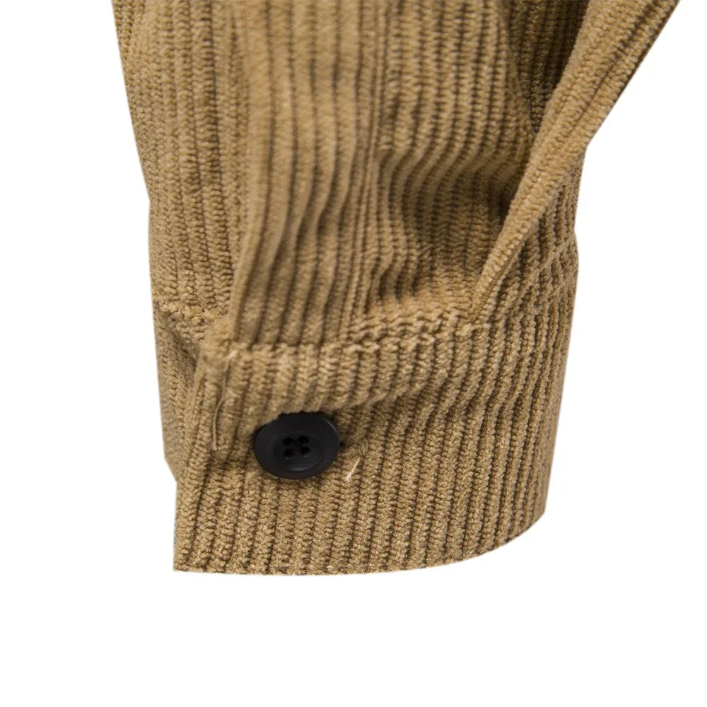 Beeckhoven™ | Corduroy Shirt Met Lange Mouwen
