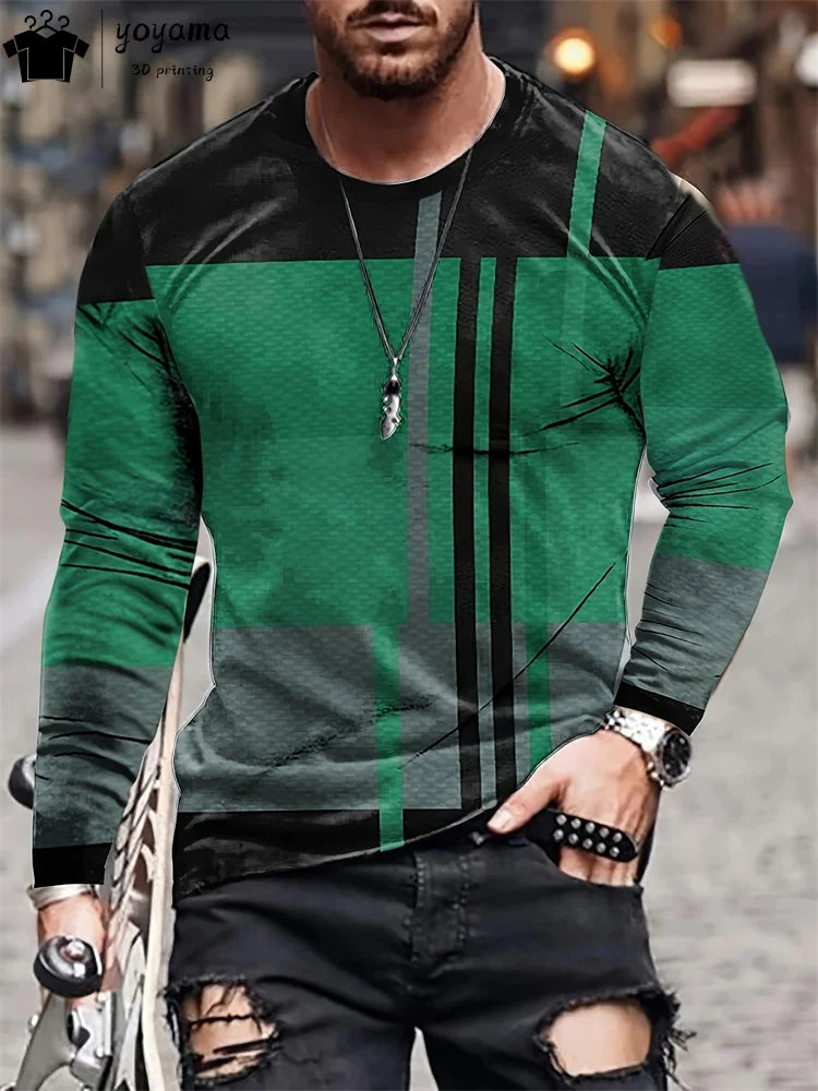 Beeckhoven™ | Gestreept Poloshirt Met Lange Mouwen