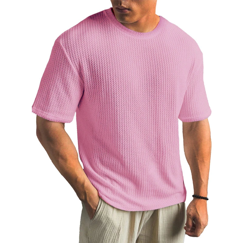 Beeckhoven™ | Wafelgebreid T-Shirt