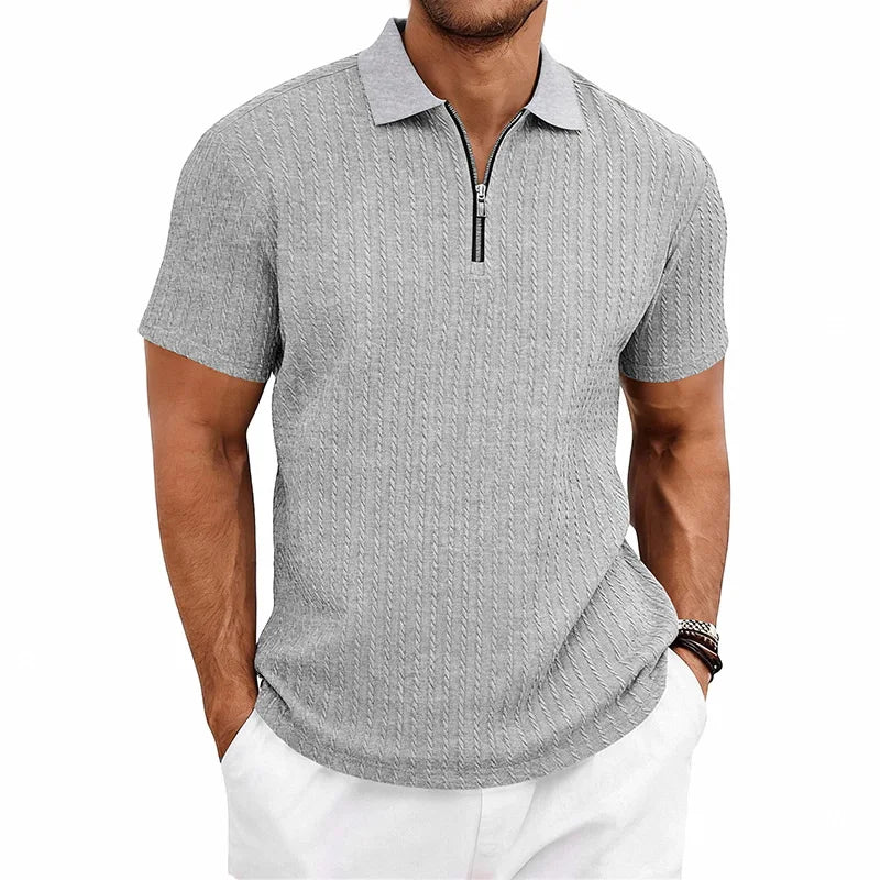 Beeckhoven™ | Moderne Zomer Polo Met Rits