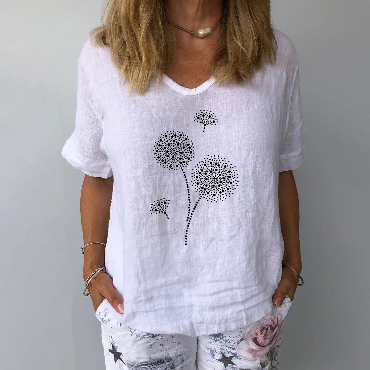 Beeckhoven™ | Zomer Blouse Met Print